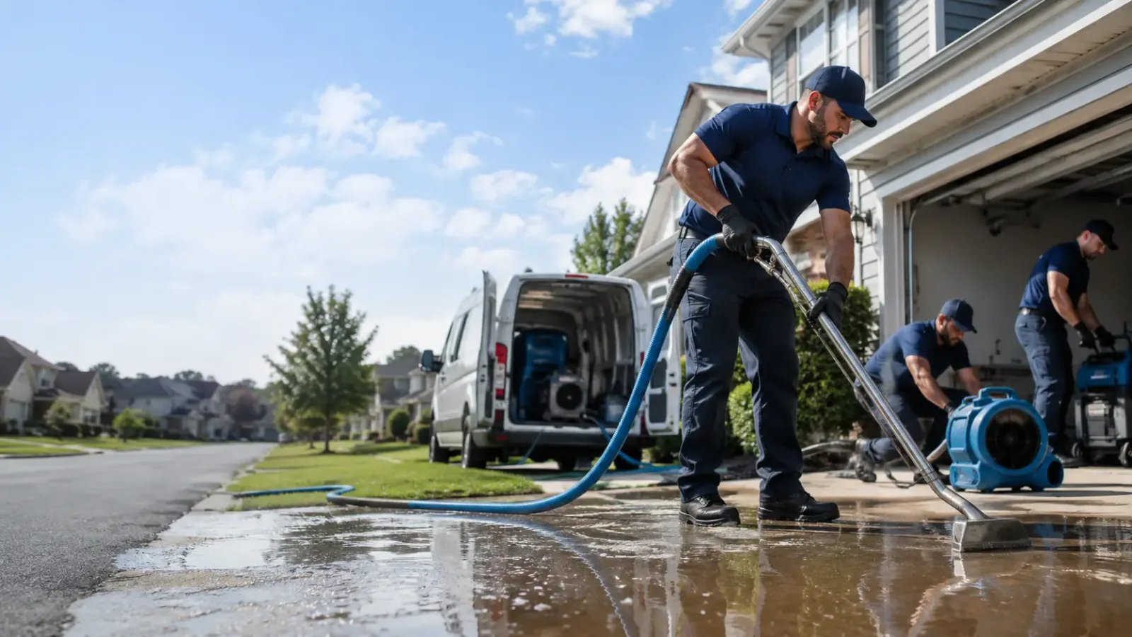 Flood Damage Restoration in Fortville, IN